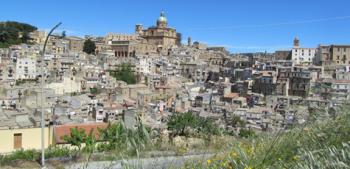 View of the town Piazza Armerina.